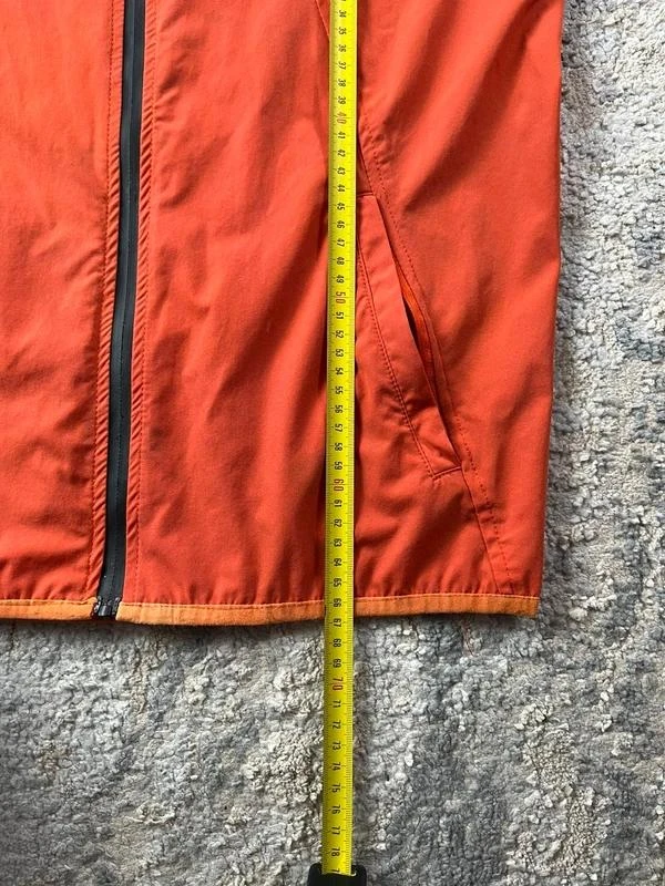 Chaqueta deportiva de pista con cremallera y rompevientos naranja talla M – photo 10